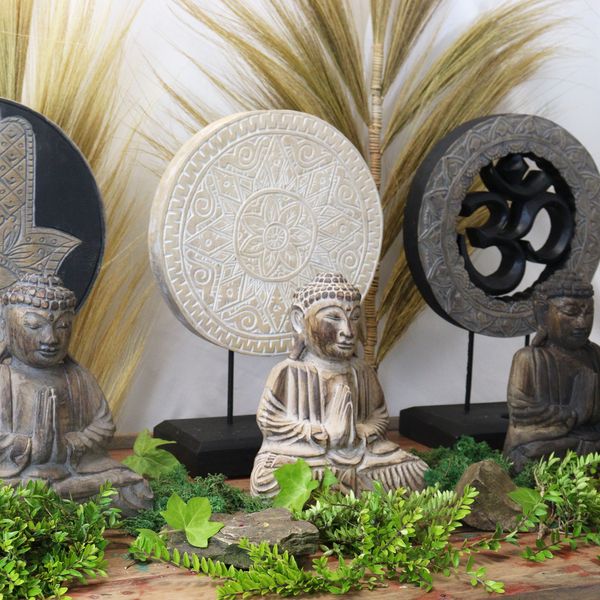 Buddha Feng Shui Set - Klassieke Mandala - Natuurlijk