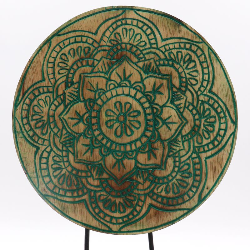 Buddha Feng Shui Set - Mandala - Groen