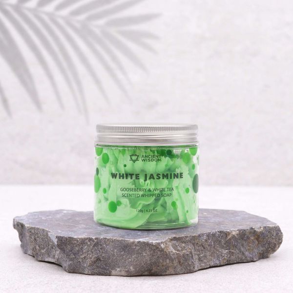 Kruisbes & Witte Thee Slagroomzeep 120g