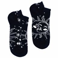 S/M Hop Hare Bamboe Enkelsokken (36-40) - Zon en Maan