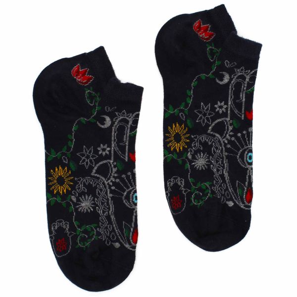S/M Hop Hare Bamboe Enkelsokken (36-40) - Hamsa