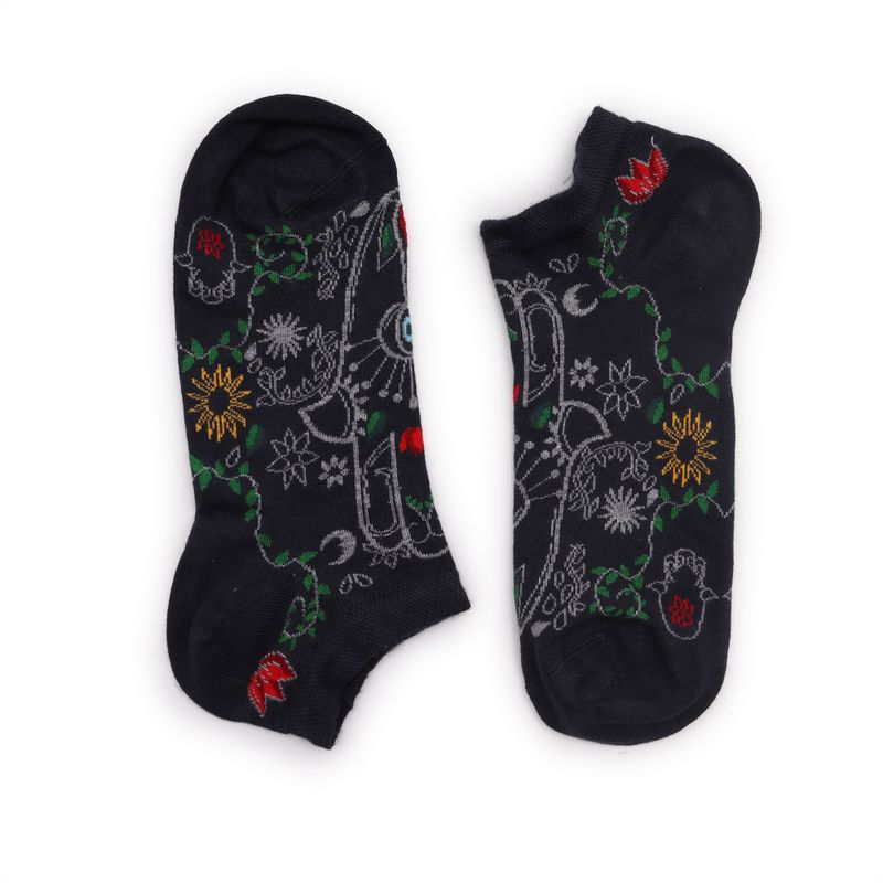 S/M Hop Hare Bamboe Enkelsokken (36-40) - Hamsa