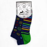 S/M Hop Hare Bamboe Enkelsokken (36-40) - 7 Chakra