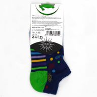 S/M Hop Hare Bamboe Enkelsokken (36-40) - 7 Chakra