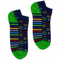 S/M Hop Hare Bamboe Enkelsokken (36-40) - 7 Chakra