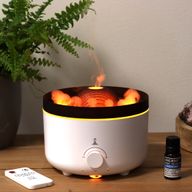 Grote Aroma Diffuser met Vulkaaneffect (stekker) Twee Kleuren