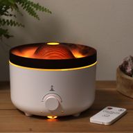 Grote Aroma Diffuser met Vulkaaneffect (stekker) Twee Kleuren