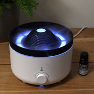 Grote Aroma Diffuser met Vulkaaneffect (stekker) Twee Kleuren