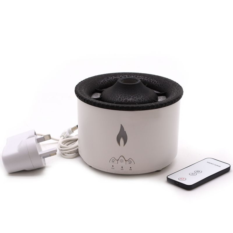 Middelgrote Aroma Diffuser met Vulkaaneffect (stekker) Twee Kleuren