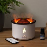 Middelgrote Aroma Diffuser met Vulkaaneffect (stekker) Twee Kleuren