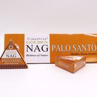 42g Jumbo Golden Nag - Palo Santo Achterwaartse Wierookkegels