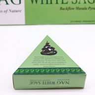 42g Jumbo Golden Nag - Witte Salie Achterwaartse Wierookkegels