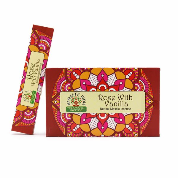 Namaste Mandala Masala Wierook - Roos met Vanille