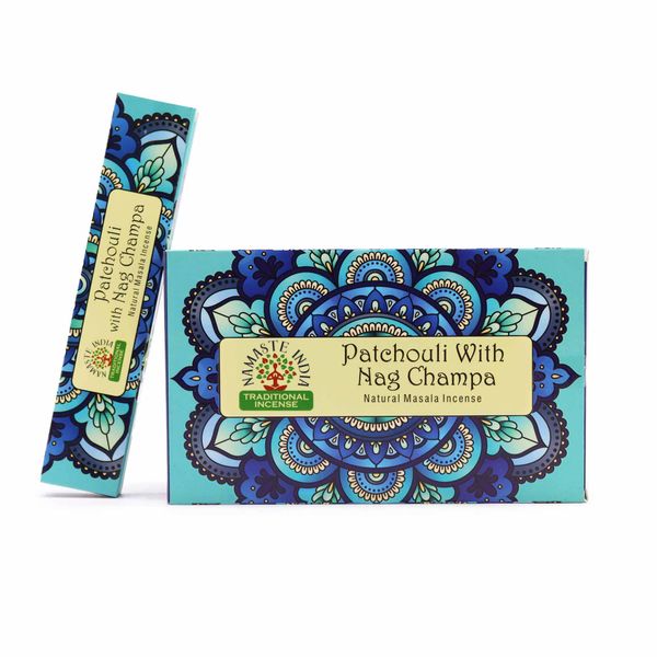 Namaste Mandala Masala Wierook - Patchouli Met Nag Champa