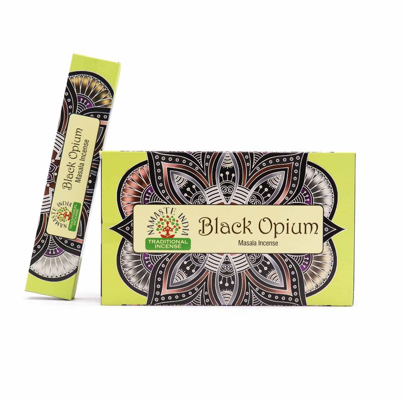 Namaste Mandala Masala Wierook - Zwarte Opium