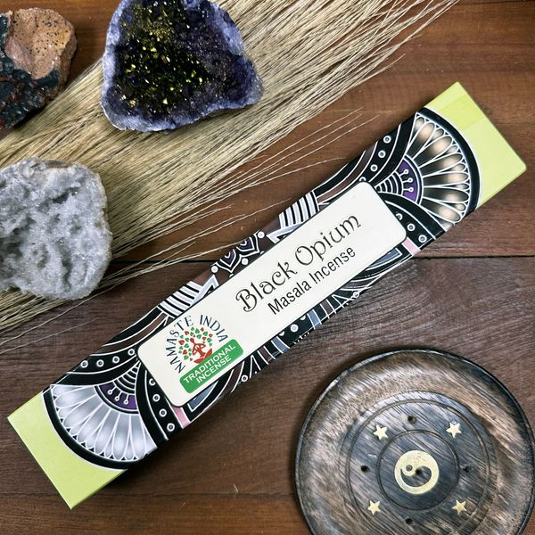 Namaste Mandala Masala Wierook - Zwarte Opium