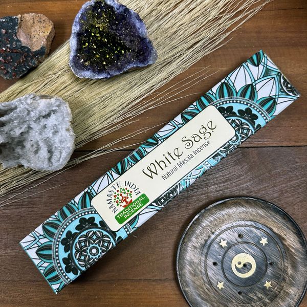 Namaste Mandala Masala Wierook - Witte Salie