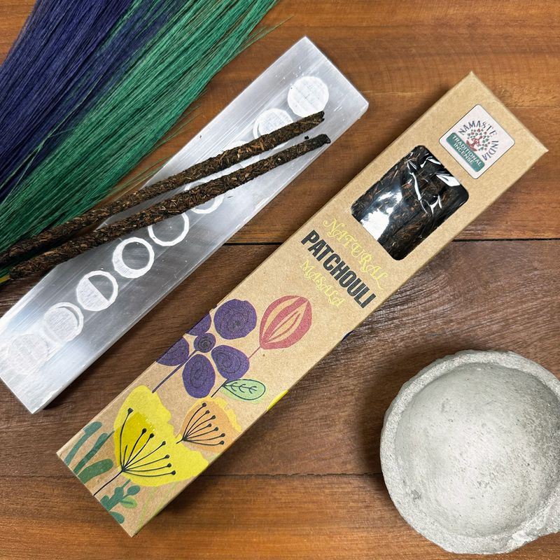 Natuurlijke Botanische Masala Wierook - Patchouli