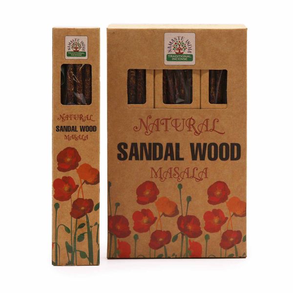 Natuurlijke Botanische Masala Wierook - Sandelhout