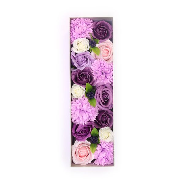 Lange Doos - Lavendel Roos & Anjer