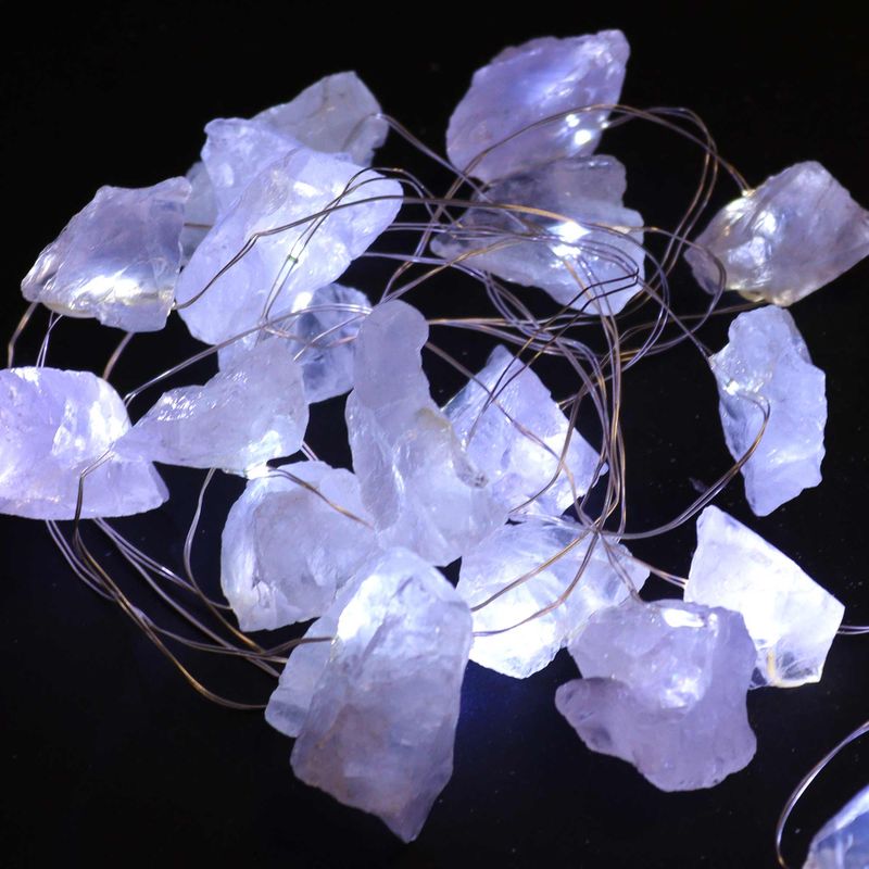 Natuurlijke Edelsteen Decoratieve Slingers  - Steenkwarts