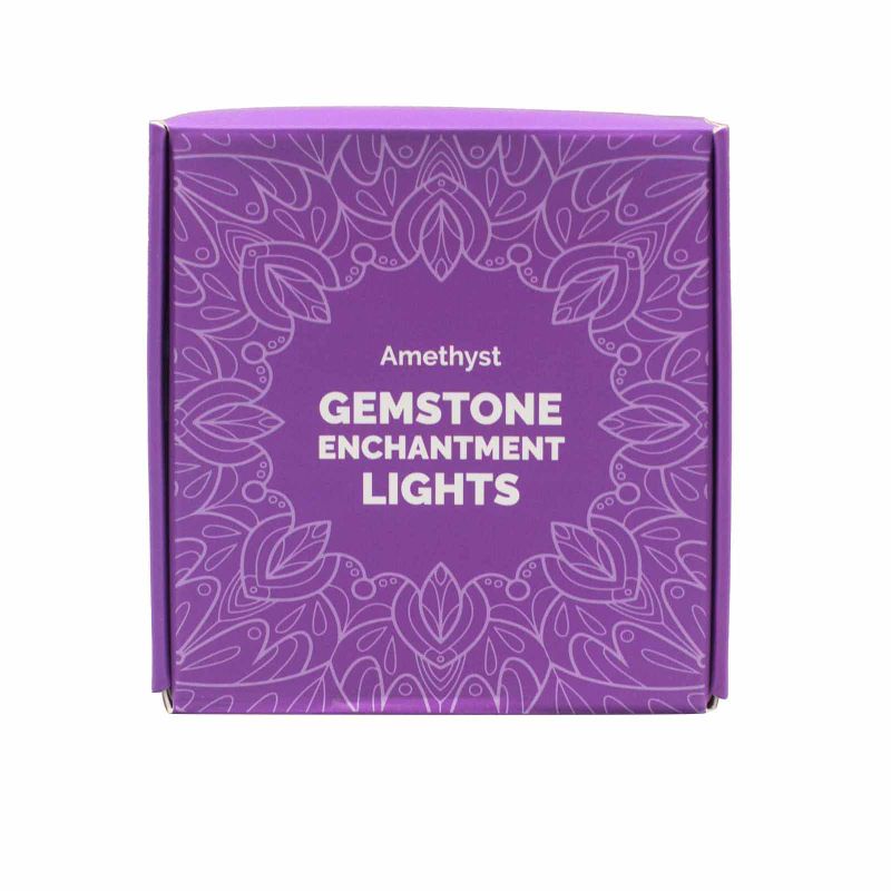 Natuurlijke Edelsteen Decoratieve Slingers  - Amethist