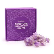 Natuurlijke Edelsteen Decoratieve Slingers  - Amethist