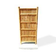 Bamboe Display Hoge Stand 40 Haken - 140x71 cm