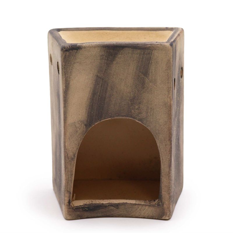 Met de hand beschilderde Bonsai Brander - Leisteen