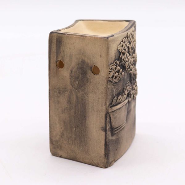 Met de hand beschilderde Bonsai Brander - Leisteen