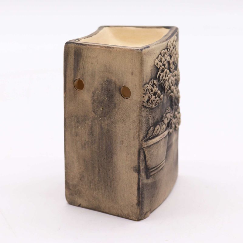 Met de hand beschilderde Bonsai Brander - Leisteen
