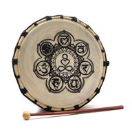Chakra Sjamanentrommel met Klopper – 25 cm