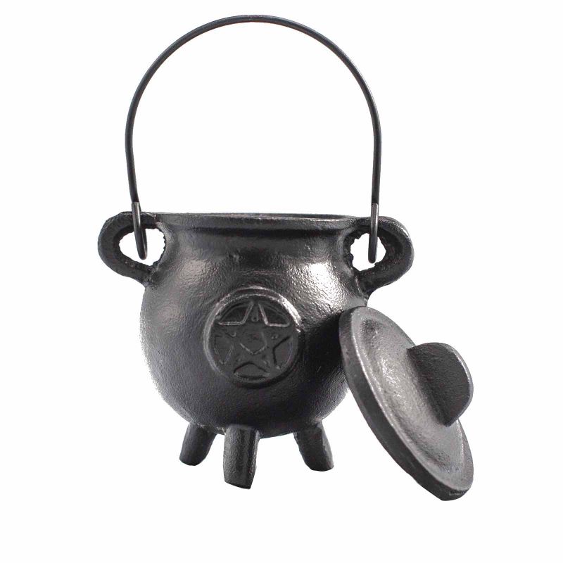 Gietijzeren Ketel met Pentagon 6.5x13cm
