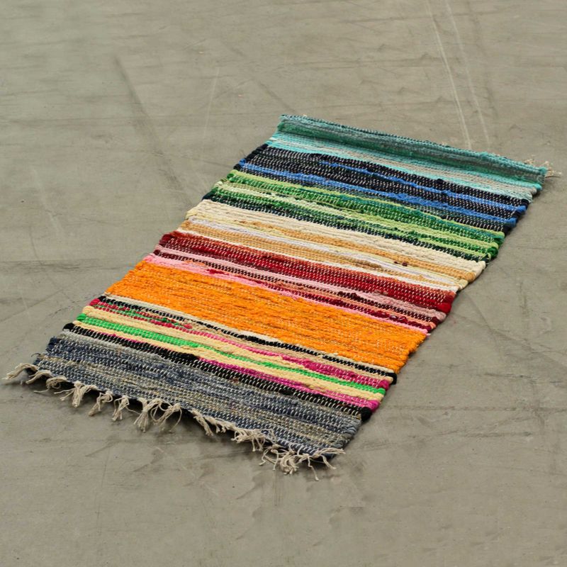 Kleine Voddenmat - 50x90cm - premium kwaliteit - Regenboogkleuren