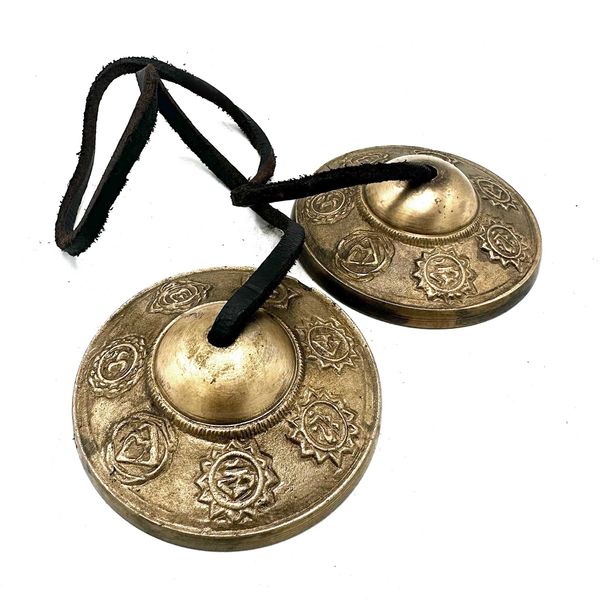 Tibetaanse Tingsha - Zeven Chakra's - ongeveer 7 cm