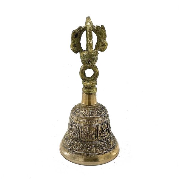 Medium Tibetaanse Tingsha-bel - 6x11,5 cm
