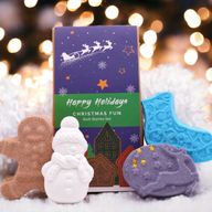 Kerstplezier Badbom Cadeaupakket