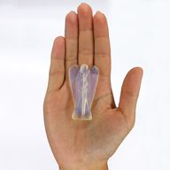 Hand Gesneden Edelstenen Engel - Opaliet