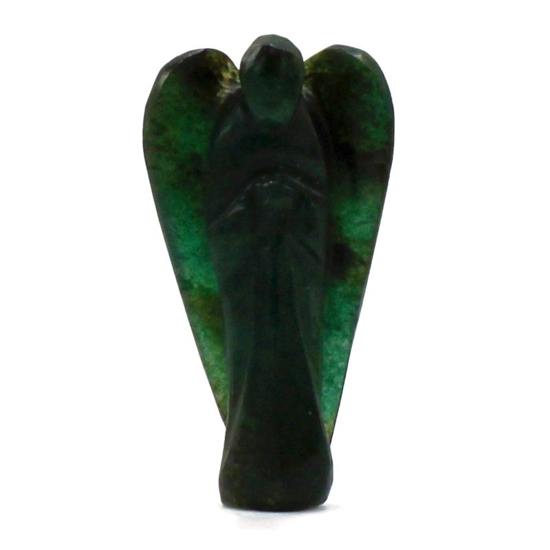 Hand Gesneden Edelstenen Engel - Groene Aventurijn