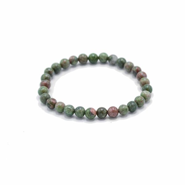 Edelsteen Manifestatie Armband - Groene Jaspis - Groei