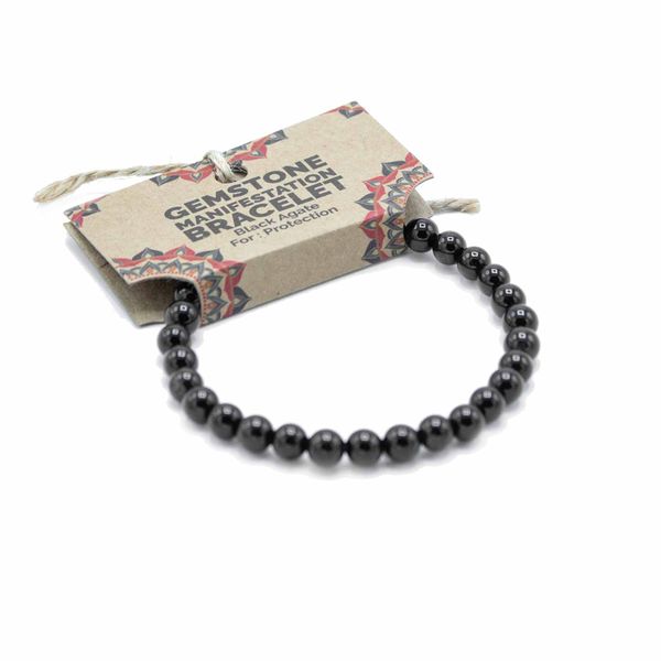 Edelsteen Manifestatie Armband - Bloedagaat- Bescherming