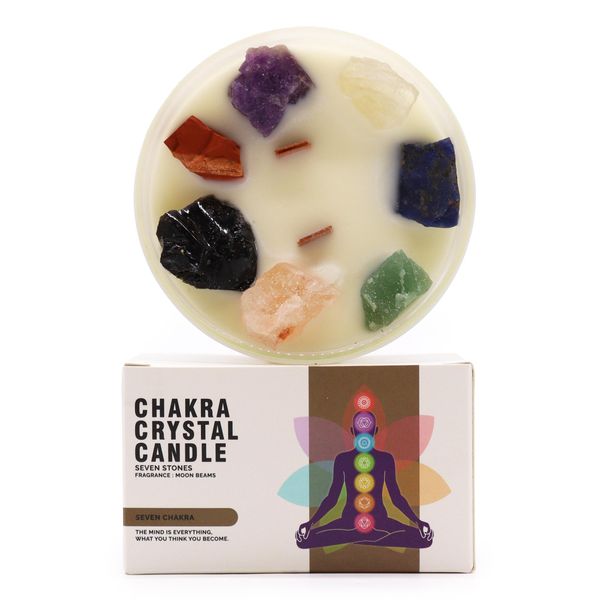 Grote Chakrakaars met Kristallen – Zeven Chakra's