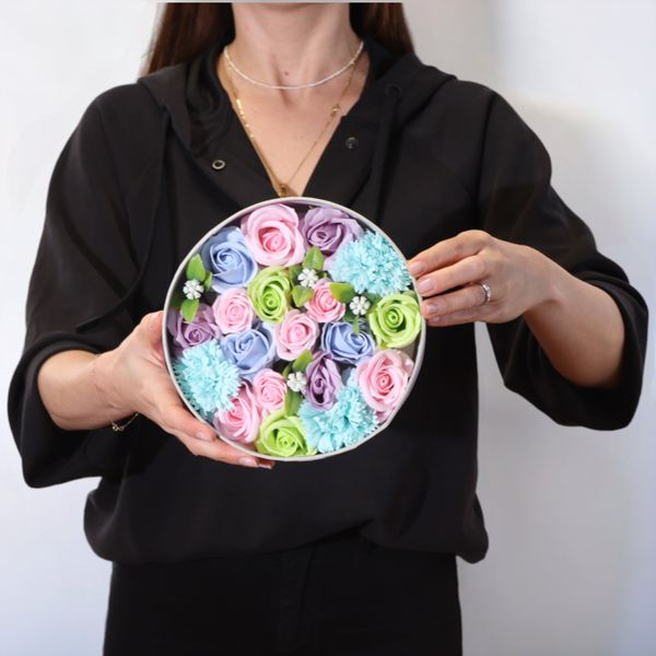 Ronde Doos - Baby Blessings - Blauwtinten