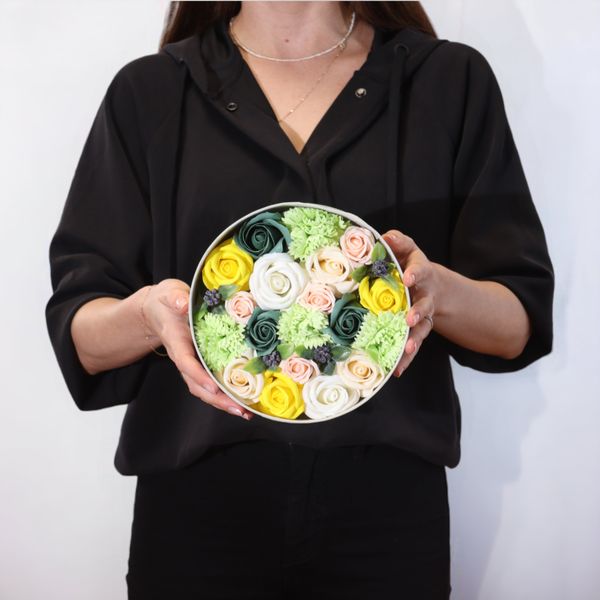 Ronde Doos - Lentevieringen - Geel & Groen