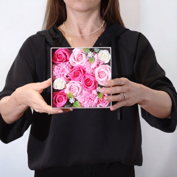 Vierkante Doos- Baby Blessings - Roze tinten