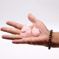 Ruwe kristallen (500 g) - Rozenkwarts
