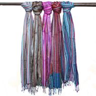 Indiase Boho Sjaals - 50x180cm - Willekeurige Blues