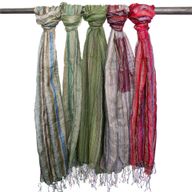 Indiase Boho Sjaals - 50x180cm - Willekeurige Groenen
