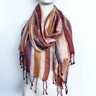 Grote Indiase Boho Sjaals - 75x180cm - Willekeurige Groenen