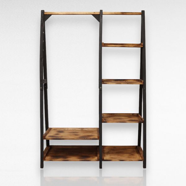 Kledingrek & Planken Driehoek 100x50x150 (cm)